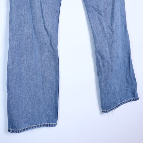 RE/DONE Loose Boot Jeans Hacienda Light Washed Blue High Rise Women's 27 - Picture 8 of 13